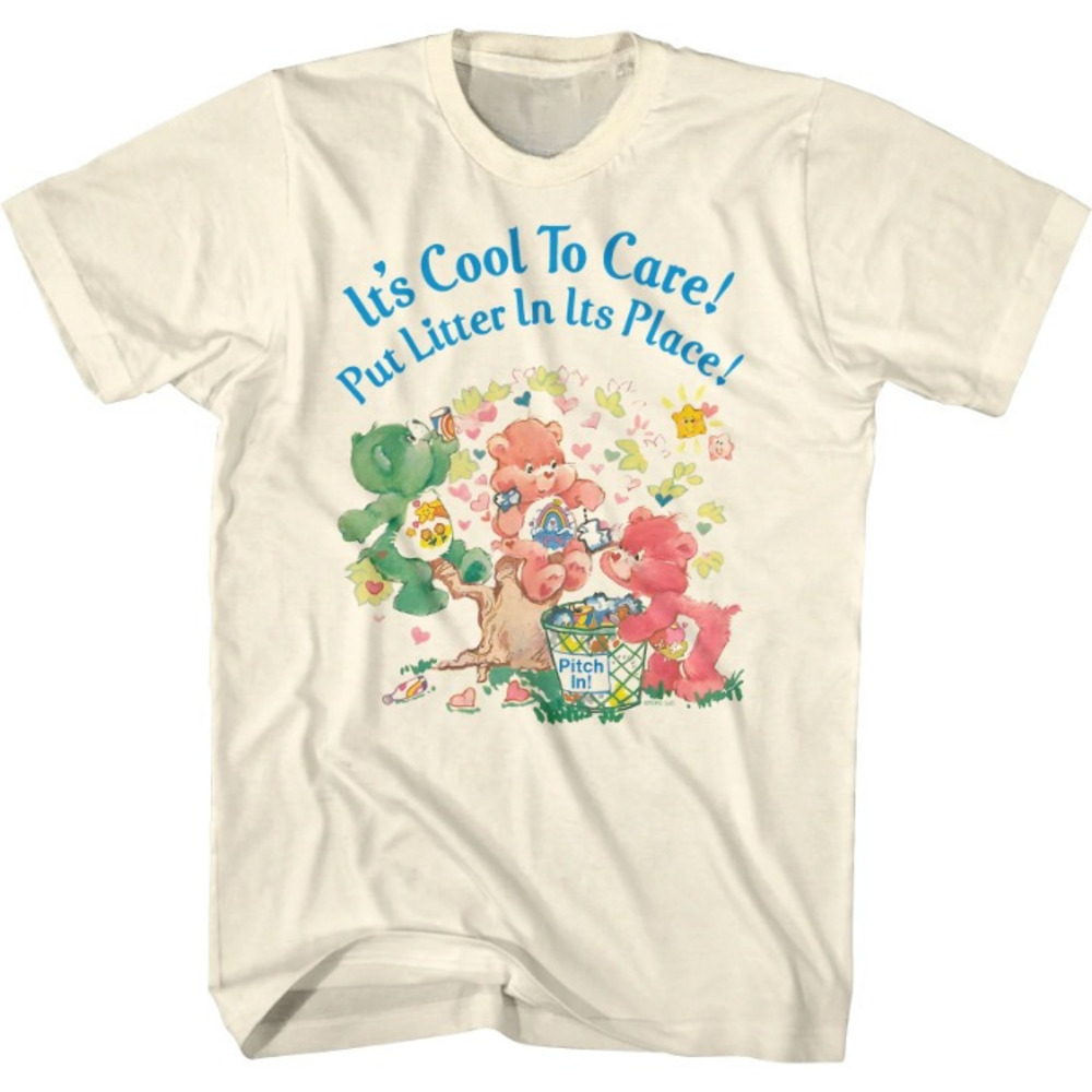 Put Litter In Its Place Care Bears Tshirt - Picture 1 of 3